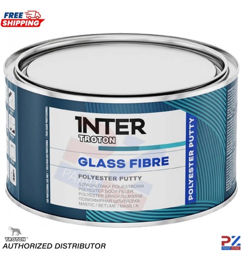 Troton Glass Fibre Structural Filler 1kg Green - Tough & Flexible Body Repair